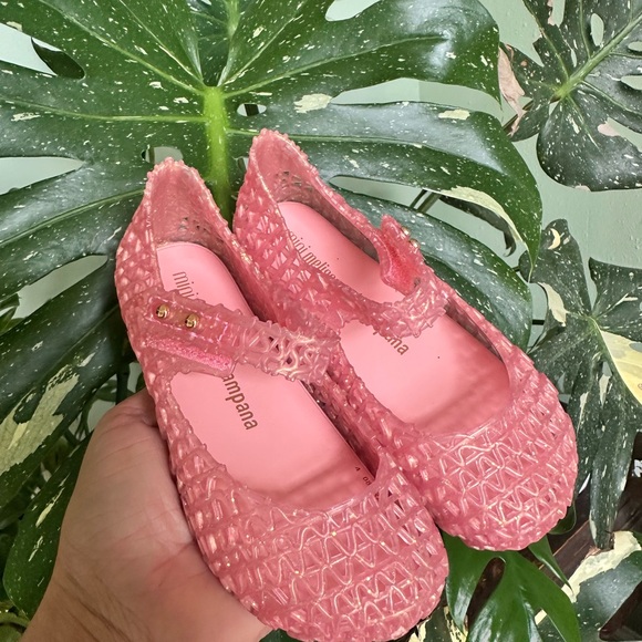 Mini Melissa Other - Mini Melissa Pearly Pink Campana Girls